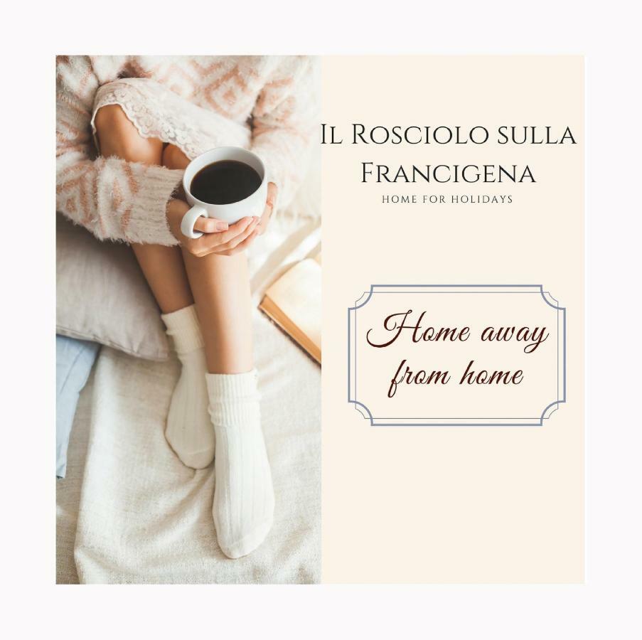 Il Rosciolo Sulla Francigena Formello Exterior foto